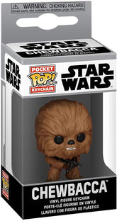 Funko POP Keychain: Star Wars - Chewbacca, Multicolor, One Size